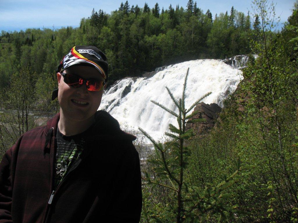 Cal at the falls